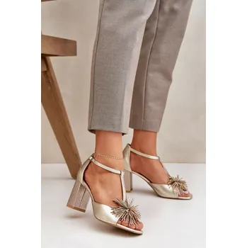 Dámské sandále Sandály na podpatku model 212584 Step in style 36