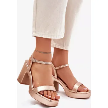 Dámské sandále Sandály na podpatku model 214092 Step in style 40