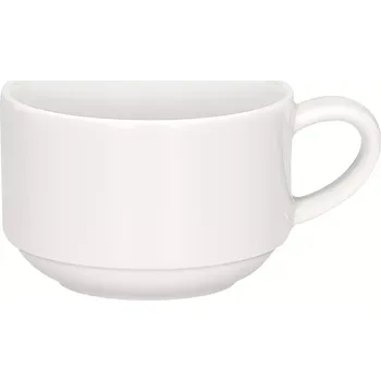 BAUSCHER Smart Šálek na kávu, objem: 0,18 litru, výška: 55 mm, průměr: 82 mm, bílý