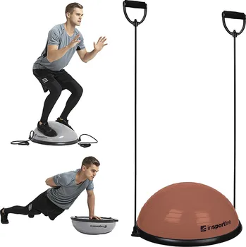Balanční podložka inSPORTline Balanční podložka Dome UNI mocha mousse