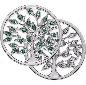 Přívěsek Přívěsek Hot Diamonds Emozioni Balance and Harmony Nature Coin EC483 Průměr 33 mm