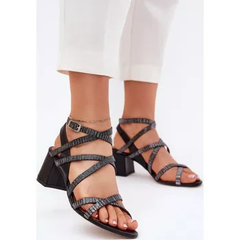 Dámské sandále Sandály na podpatku model 215004 Step in style 36