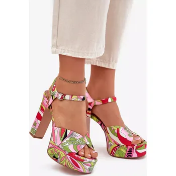 Dámské sandále Sandály na podpatku model 214389 Step in style 40