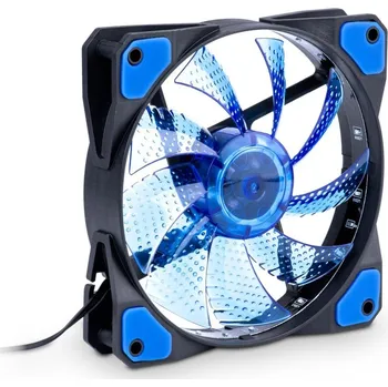 Ventilátor Akyga AW-12C-BL 12V 120x120x25mm Molex - modrý