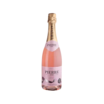Rosé sekt nealko 0% - Pierre Zero