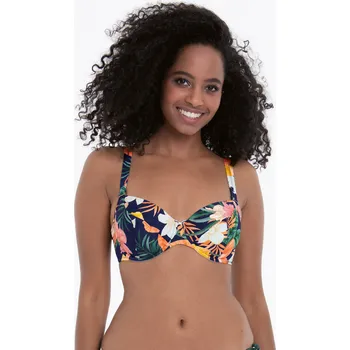 Dámské plavky Style Luna Top Bikini - horní díl 8704-1 deep lagoon - RosaFaia 383 deep lagoon 40D