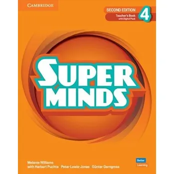 Cizí jazyk Super Minds Teacher’s Book with Digital Pack Level 4, 2nd Edition