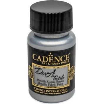 Textilie k potisku CADENCE Boya CADENCE DorArt textil stříbrná 50ml