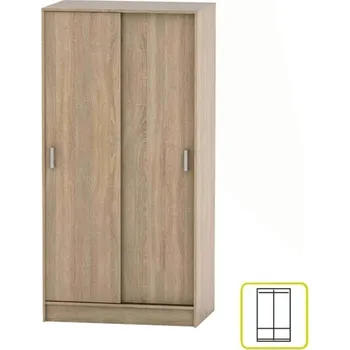 Šatní skříň Tempo Betty 90 dub sonoma