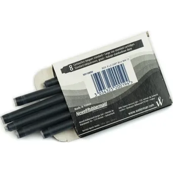 Inkoustové bombičky Waterman černé