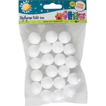 Docrafts Polystyrenová koule 20mm 1ks