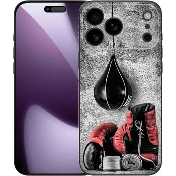Boxovací pytel Gelový kryt mmCase na iPhone 17 Pro Max - boxovací pytel a rukavice