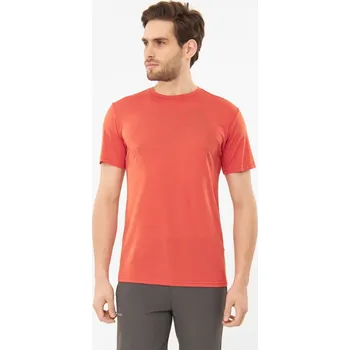 Pánské tričko Pánské bambusové tričko Viking Morain oranžová XXL