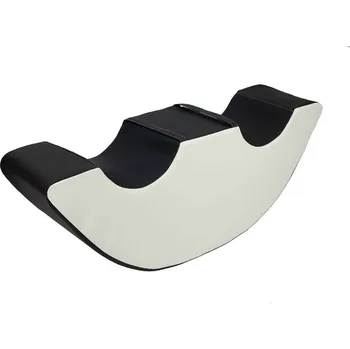 Houpací kůň Pěnové houpadlo pro 2 děti - Rocking Bean black white