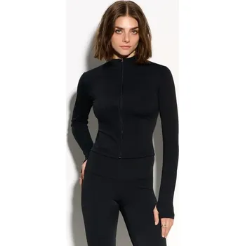 Dámská mikina Mikina na zip se stojáčkem - S - House - černá - 097GB-99X