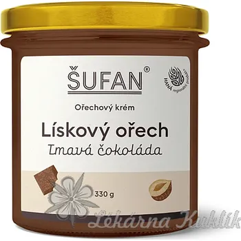 Šufan Lískový ořech s tmavou čokoládou 330g