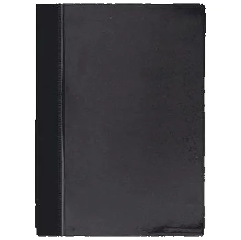 Karton P+P Rychlovazač A4 pevný PVC bez kapsy černá