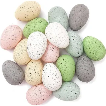 Party dekorace DP Craft Dekorace vejce křepelčí 18ks 4cm mix bar