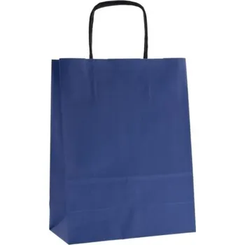 Dárková taška Ostatní taška dárková 18x22.5x8cm modrá hladká