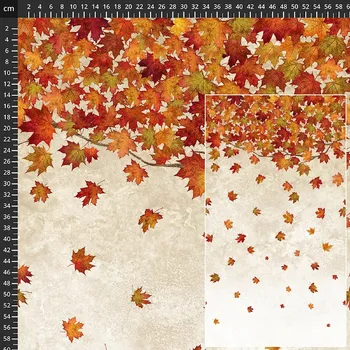 Northcott 556-405 Stonehenge Oh Canada vícebarevná bavlněná látka