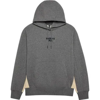 Pánská mikina mikina Fox Moto-X Oversized Flc Po Heather Graphite Grey 2X