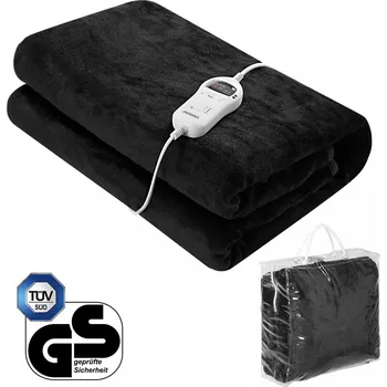 deka Vyhřívaná televizní deka 180 x 130 cm s časovačem| antracit