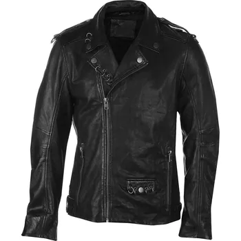 Pánská casual bunda bunda pánská (křivák) MMKillian SF -Aasymmetrical - 9000 black - 3XL