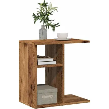 Konferenční stolek vidaXL Odkládací stolek 50x30x50 cm kompozitní dřevo Staré dřevo
