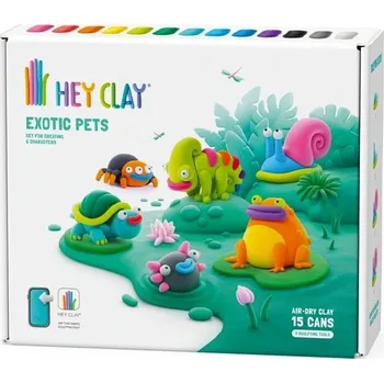 modelína a plastelína Hey Clay modelína - Exotická zvířata