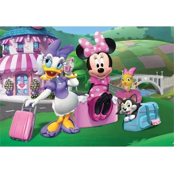 Puzzle CLEMENTONI Minnie a Daisy na dovolené 30 dílků