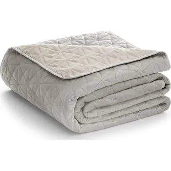 Přehoz na lůžko Prošívaný přehoz na postel LAILA 170x210 béžový