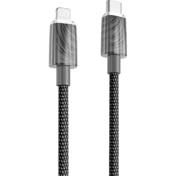 Kabel Proove Spectral USB-C - Lightning 1m 3A šedý