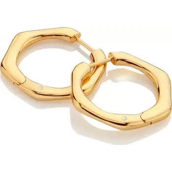 Náušnice Stříbrné pozlacené náušnice Hot Diamonds x Jac Jossa Soul DE726