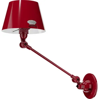 Lampička Jieldé Aicler AID301 nástěnné světlo kloub červená - výška stínidla 12 cm burgundská červená 1 x 25 W - Doprava zdarma