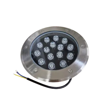 Venkovní osvětlení LEDSVITI Pojezdové zemní LED svítidlo 15W RGB