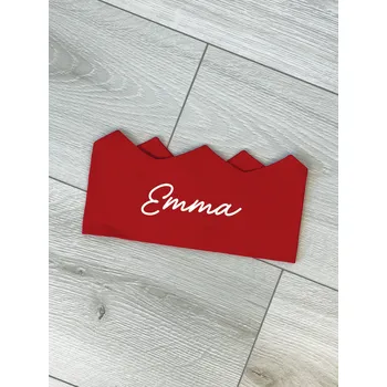 Čepice Dětské VSB čelenky KORUNKY , VYBER SI FARBU ČERVENÁ