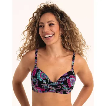 Dámské plavky Style Maja Top Bikini - horní díl 8724-1 black - RosaFaia 001 black 44A