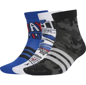 Pánské ponožky Dětské Ponožky ADIDAS K DOODLE 3PP SO JV5162 – Multicolor 40-42