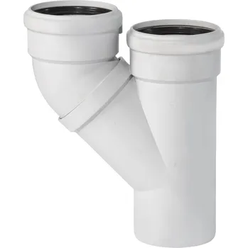 Kanalizační potrubí SKOLAN odbočka paralelní DN 110/110/87 st SKPA