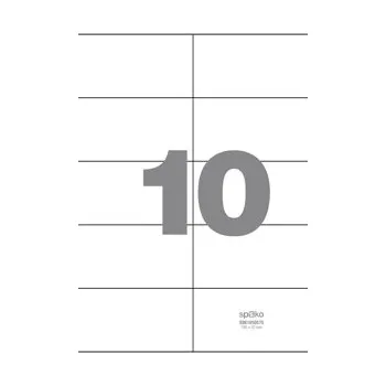 Samolepící etiketa Etikety 105x57mm samolepící Spoko