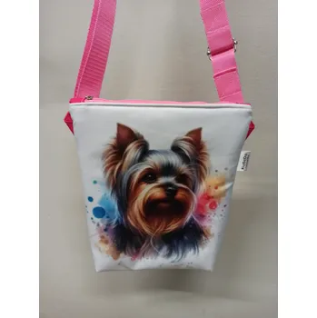 Nákupní taška Crossbody kabelka 22x29 cm - kočárkovina - Pejsek 1