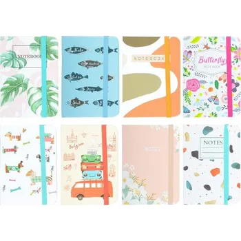 Blok MFP Blok s gumkou A7 80 listů mix č.4 linka