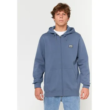Pánská móda Mikina Rip Curl HORIZON ZIP THRU HOOD Bluefin velikost M