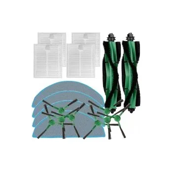 Sada příslušenství pro robotický vysavač HEPA filtry a kartáče k vysavači IROBOT Roomba Combo Essential Black (Y011040) sada a mopy 18ks