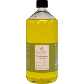 Masážní přípravek Tělový masážní olej Citronová tráva (Lemongrass) - GAIA SPA Objem: 1000ml