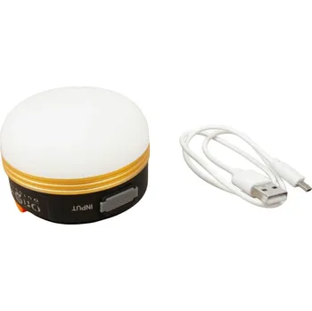 Svítilna Kempingová LED lampa Origin Outdoors - černá-zlatá