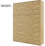 Výklopná postel 160 REBECCA dub artisan s úložným prostorem a SOFT CLOSE