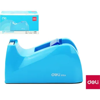 Lepicí páska odvíječ pásky stolní 24mm modrý Deli E81