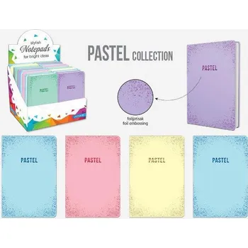 Blok Ostatní Kniha záznamová A6 linka 96 listů Pastel