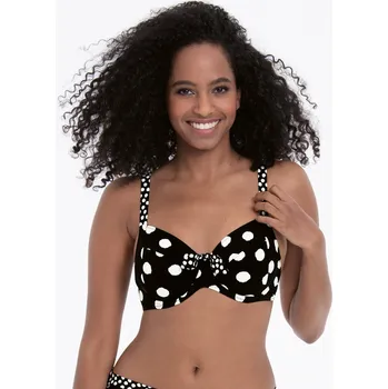 Dámské plavky Style Leandra Top Bikini - horní díl 8810-1 černobílá - RosaFaia 430 černobílá 40D